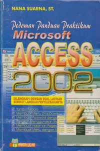 Image of Pedoman Panduan Praktikum Microsoft Access 2002