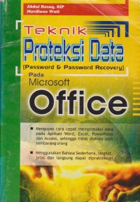 Image of Teknik proteksi Data Pada Microsoft Office