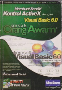 Image of Membuat Sendiri Kontrol Active X Dengan Visual Bacic 6.0 Untuk Orang Awam