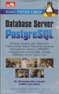 Image of Buku Pintar Linux Data Base Server Postgre SQL