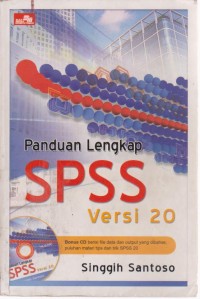 Image of Panduan lengkap SPSS Versi 20