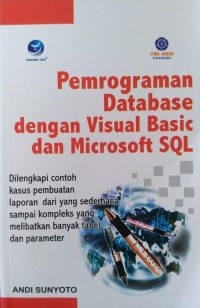 Image of Pemrograman Database Dengan Visual Basic Dan Microsoft SQL