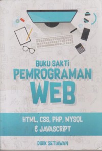 Image of Buku Sakti Pemrograman Web : HTML, CSS, PHP, MySQL dan Javascript