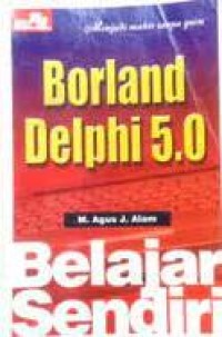 Image of Belajar Sendiri Borland Delphi 5.0