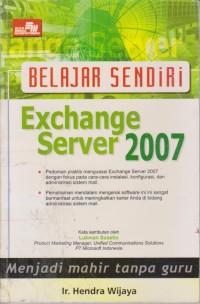 Image of Belajar Sendiri Exchange Server 2007