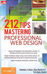 Image of 212 Tips Mastering Profesional Web Design