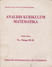Image of Analisis Kurikulum Matematika