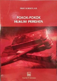 Image of Pokok-Pokok Hukum Perdata