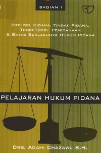 Image of Pelajaran Hukum Pidana
