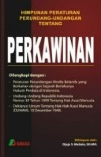 Image of Himpunan Peraturan Perundang-Undangan Tentang Perkawinan