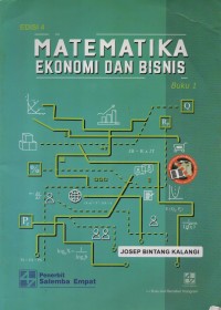 Image of Matematika Ekonomi Dan Bisnis