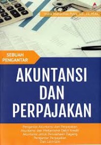 Image of Akuntansi Dan Pepajakan : Sebuah Pengantar