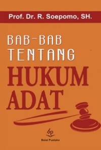 Image of Bab-Bab Tentang Hukum Adat