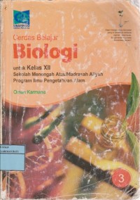 Image of Cerdas Belajar Biologi: Untuk Kelas XII SMA/MA Program IPA