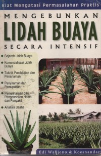 Image of Mengebunkan Lidah Buaya Secara Intensif