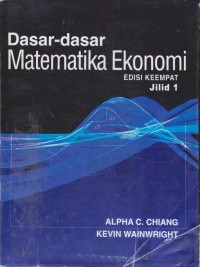 Image of Dasar-Dasar Matematika Ekonomi