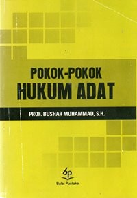 Image of Pokok-Pokok Hukum Adat