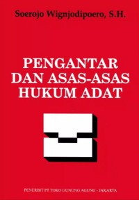 Image of Pengantar Dan Asas-Asas Hukum Adat