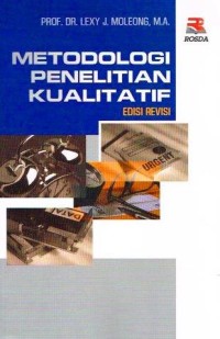 Image of Metodologi penelitian Kualitatif