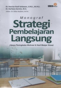 Image of Monograf Strategi Pembelajaran Langsung (Upaya Peningkatan Motovasi & Hasil Belajar Siswa)