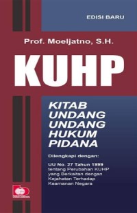 Image of KUHP : Kitap Undang-Undang Hukum Pidana