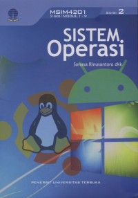 Image of Sistem Operasi (BMP) : 1-9/MSIM4201/3 SKS