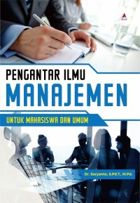 Image of Pengantar Manajemen Untuk Mahasiswa Dan Umum