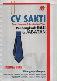 Image of CV Sakti Surat Lamaran Dan Curriculum Vitae