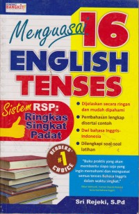 Image of Menguasai 16 English Tenses