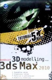Image of Tutorial 5 Hari Membuat 3D  Modelling 3ds Max 2010