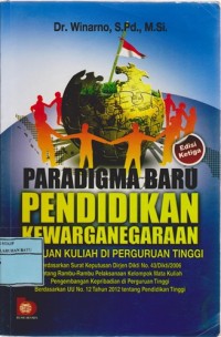 Image of Paradigma Baru Pendidikan Kewarganegaraan : Panduan Kuliah Di Perguruan Tinggi