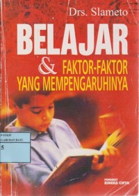 Image of Belajar Dan Faktor-Faktor Yang Mempengaruhinya