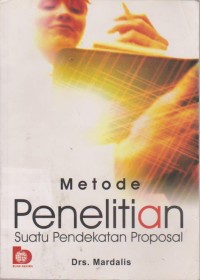 Image of Metode Penelitian : Suatu Pendekatan Proposal