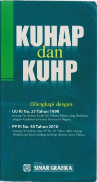 Image of KUHAP Dan KUHP