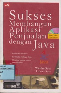 Image of Sukses Membangun Aplikasi Penjualan dengan Java