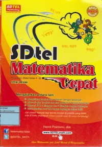 Image of SDTEL Matematika, Revolusi Belajar Matematika, Rahasia Berhitung Jenius, Lebih Cepat Dari Kalkulator