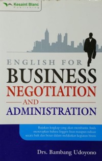 Image of English For Business Negotiation And Administrasi