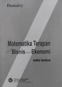 Image of Matematika Terapan Untuk Bisnis Dan Ekonomi