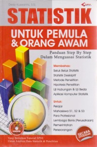 Image of Statistik Untuk Pemula & Orang Awam
