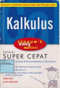 Image of Schaum's Easy Outlines : Kalkulus