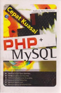 Image of Cepat Kuasai PHP Dan Mysql