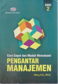 Image of Cara Cepat Dan Mudah Memahami Pengantar Manajemen