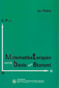 Image of Matematika Terapan Untuk Bisnis Dan Ekonomi