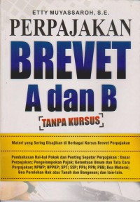 Image of Perpajakan Brevet A dan B : Tanpa Kursus