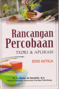 Image of Rancangan Percobaan Teori & Aplikasi