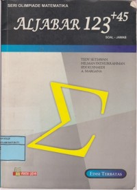 Image of Aljabar 123+45 : Soal - Jawab