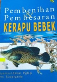 Image of Pembenihan & Pembesaran Kerapu Bebek
