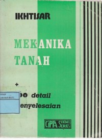Image of Ikhtisar Mekanika Tanah + 160 Detail Penyelesaian