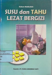 Image of Susu Dan Tahu Lezat Bergizi