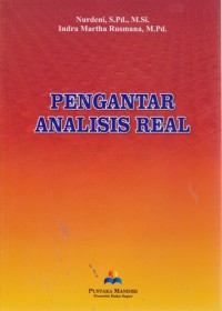 Image of Pengantar Analisis Real